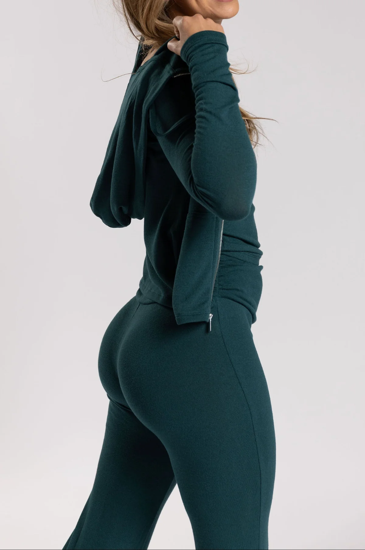 Lightweight Knit Zip Up - Image 3