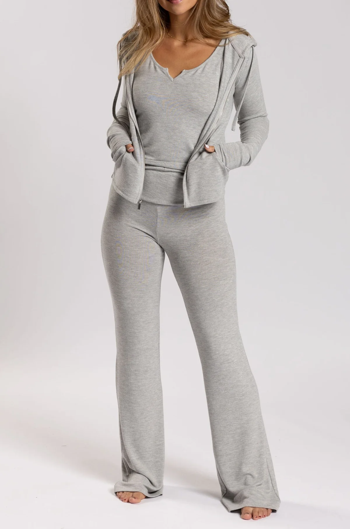 Lightweight Knit Zip Up - Image 7