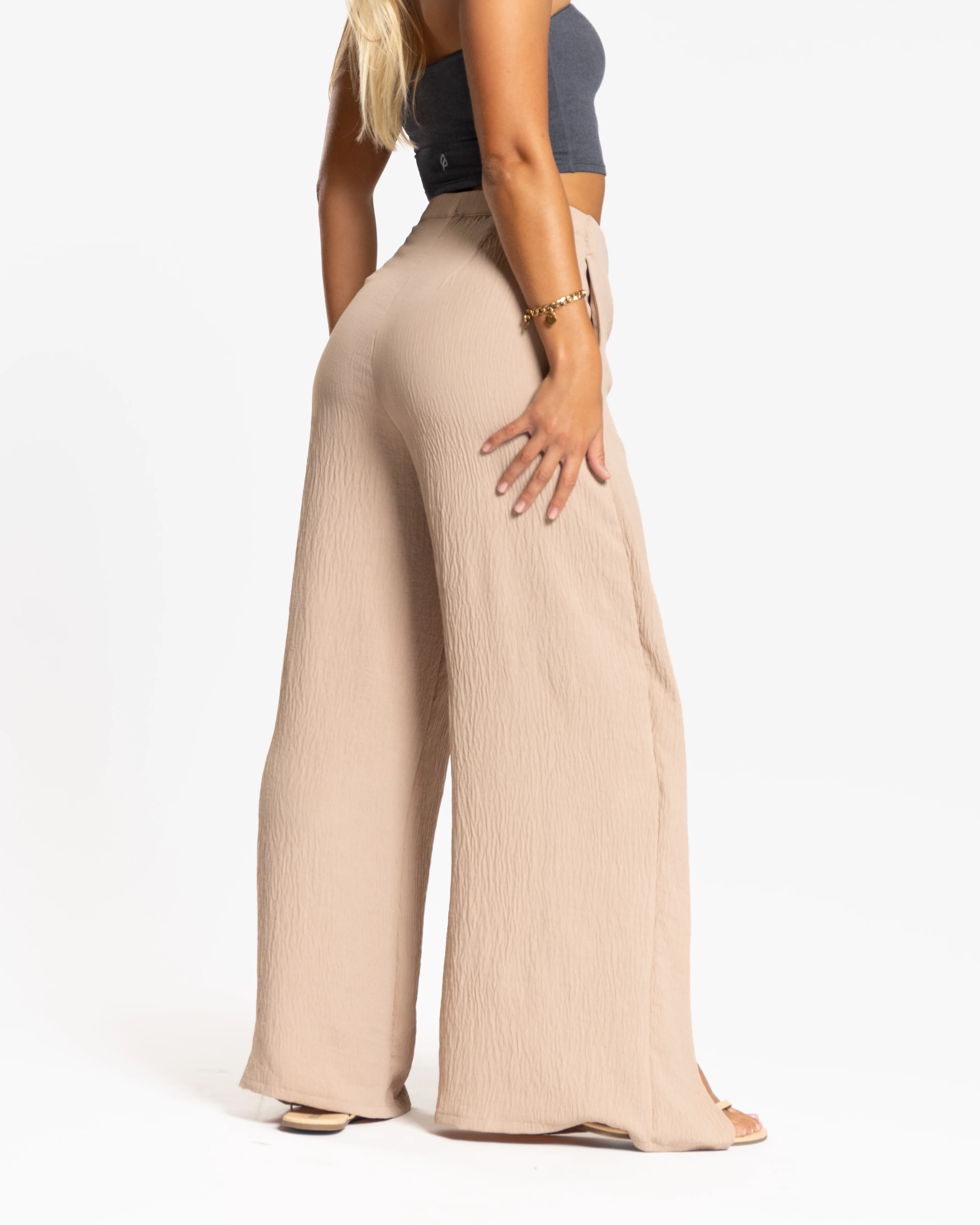 Resort Tie Front Pant - Image 4