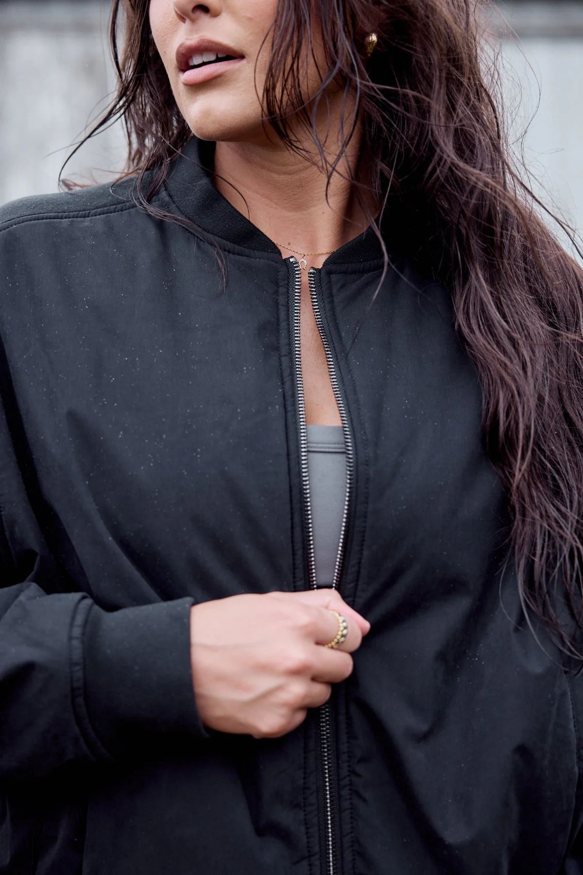 Sueded Bomber Jacket - Image 6