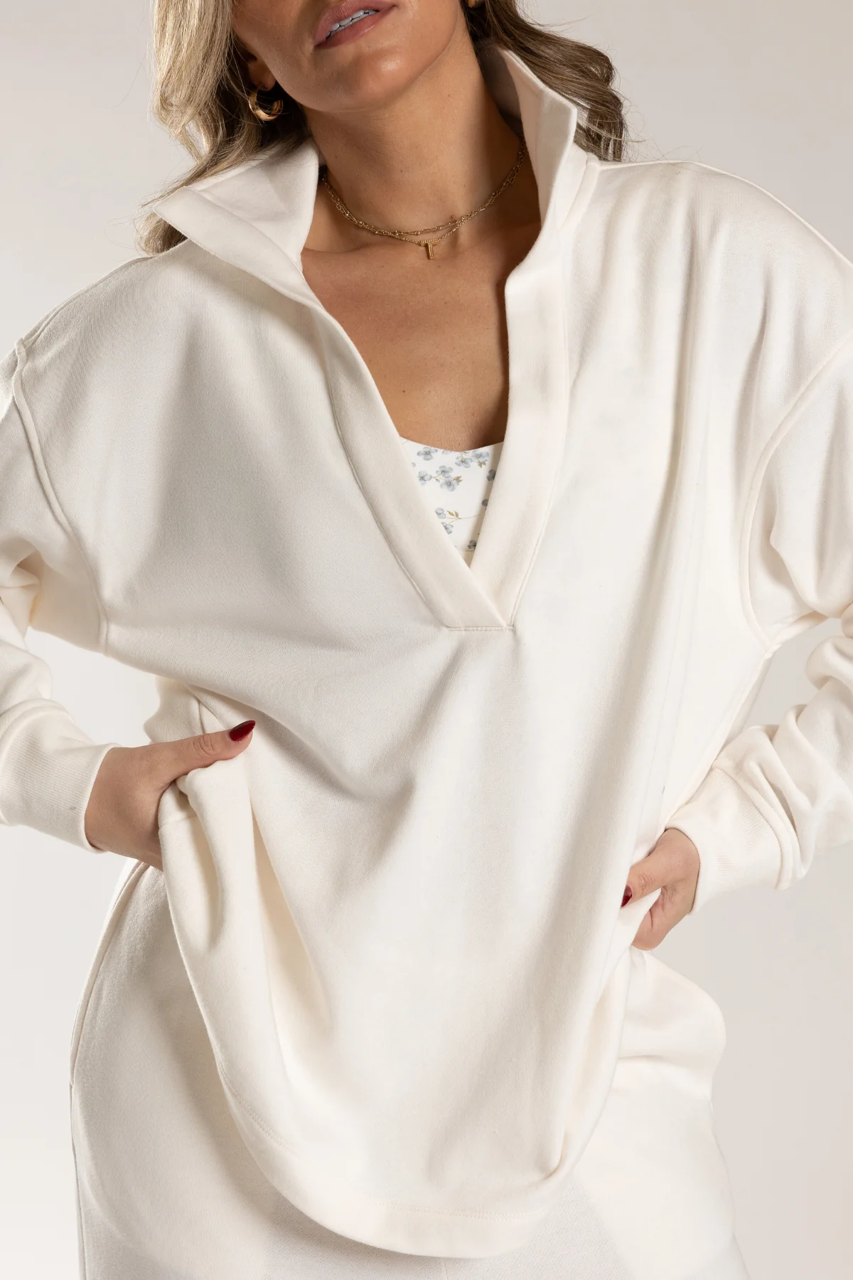 TERRYSOFT Deep V Sweatshirt - Image 4