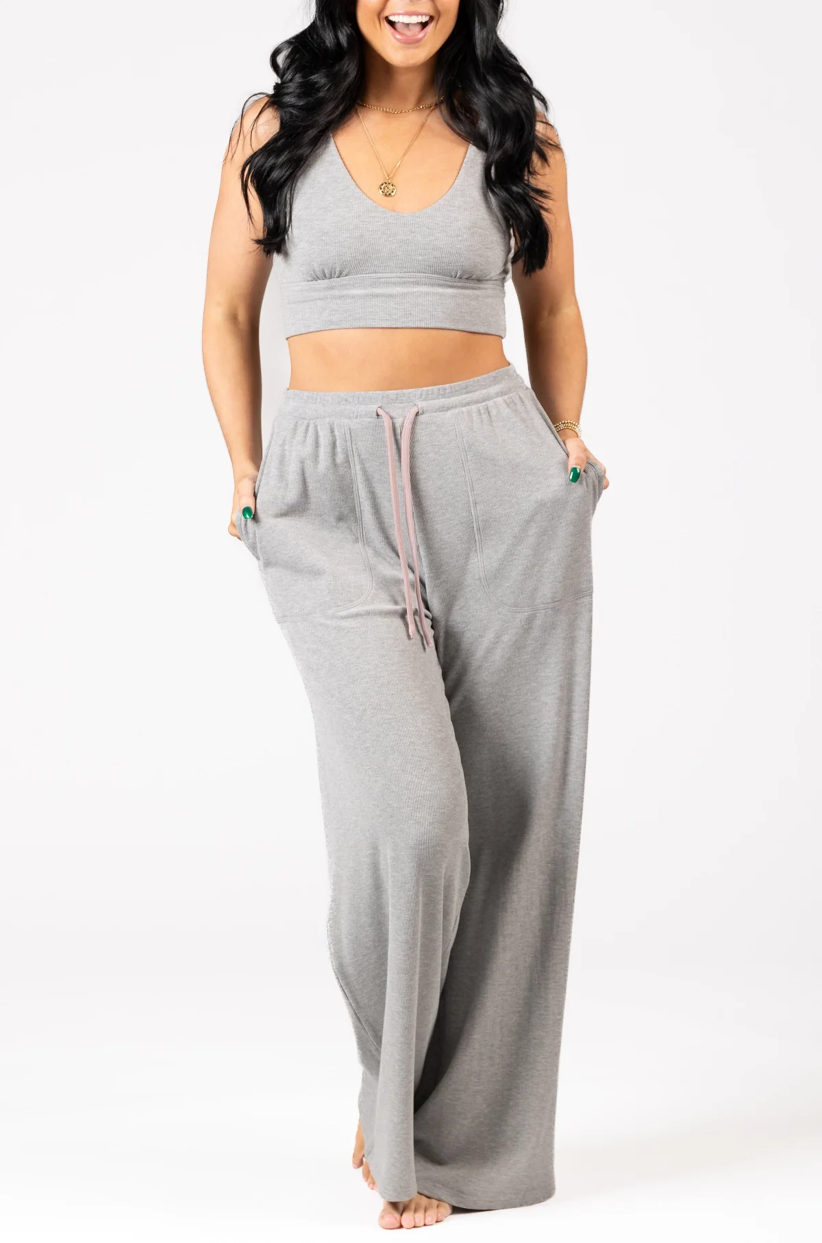 Soft Lounge Rib Bralette - Image 11